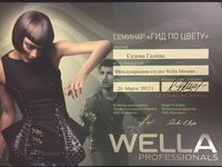 Семинар «Гид по цвету» — Wella Professionals, Международная студия Wella Москва